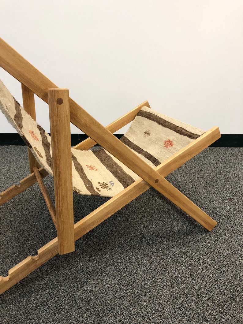 Handmade Wood Folding Deck Chair Etsy