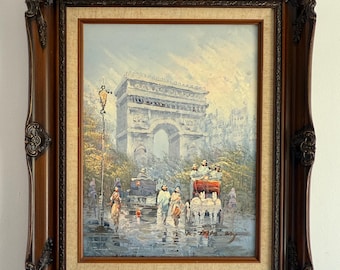 [新品未使用] 手描き油彩画　ヨーロッパ風景 絵画 ヨーロッパの風景 フランスでの購入品 楽天市場】油彩画 F6号 広瀬