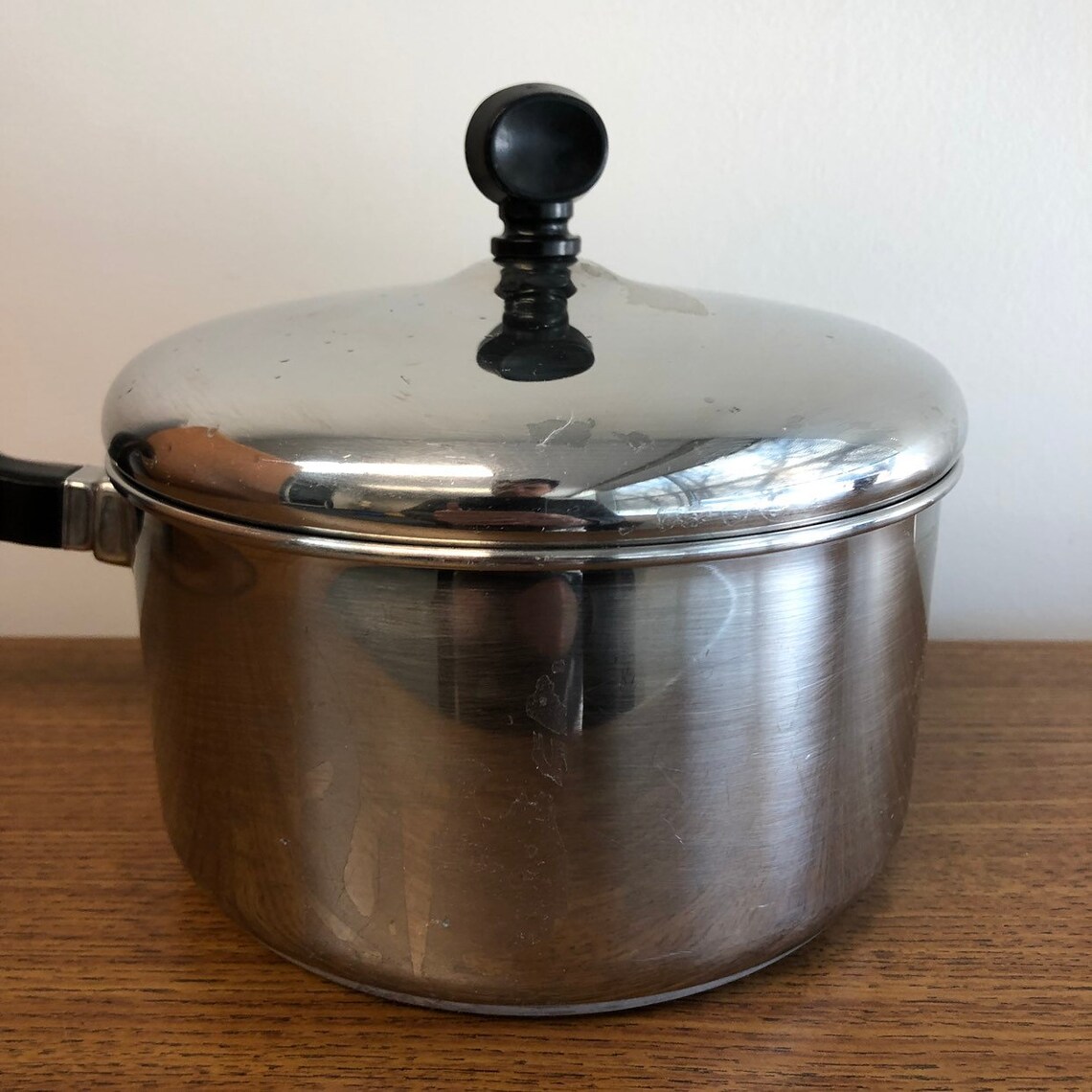 Farberware 2 Quart Cook Pot with Lid Aluminum Clad Stainless Etsy