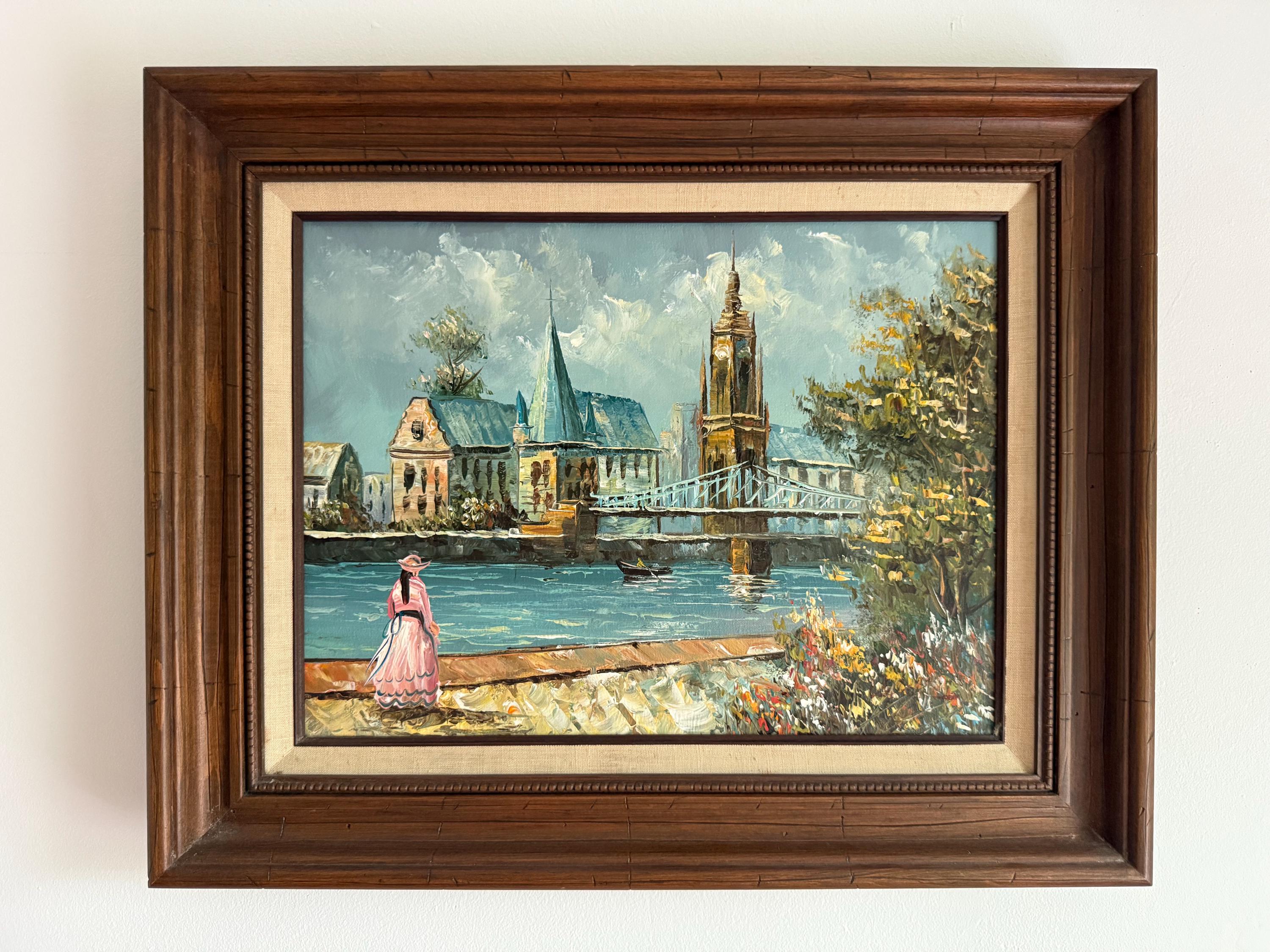 Paris 女流画家 キャロライン・バーネット (Caroline Burnett) 印象派