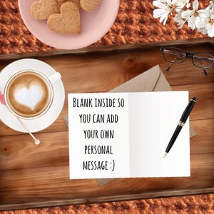 Harry Resident Alien: Handmade Greeting Card Funny image 2