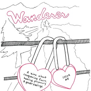 DIGITAL wanderer issue #8 | perzine about healing, conquering fears, polyamory & gender feelings / personal zine