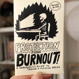 burnout protection | mini zine & worksheet