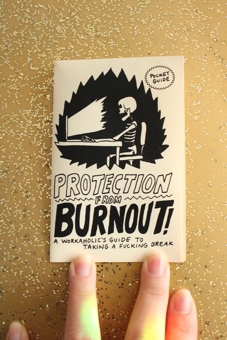 burnout protection mini zine & worksheet image 6