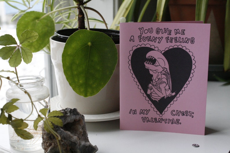 chestburster xenomorph valentine card | alien image 7