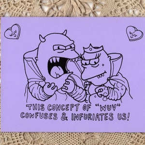 what is wuv valentine ~ futurama valentine's day card