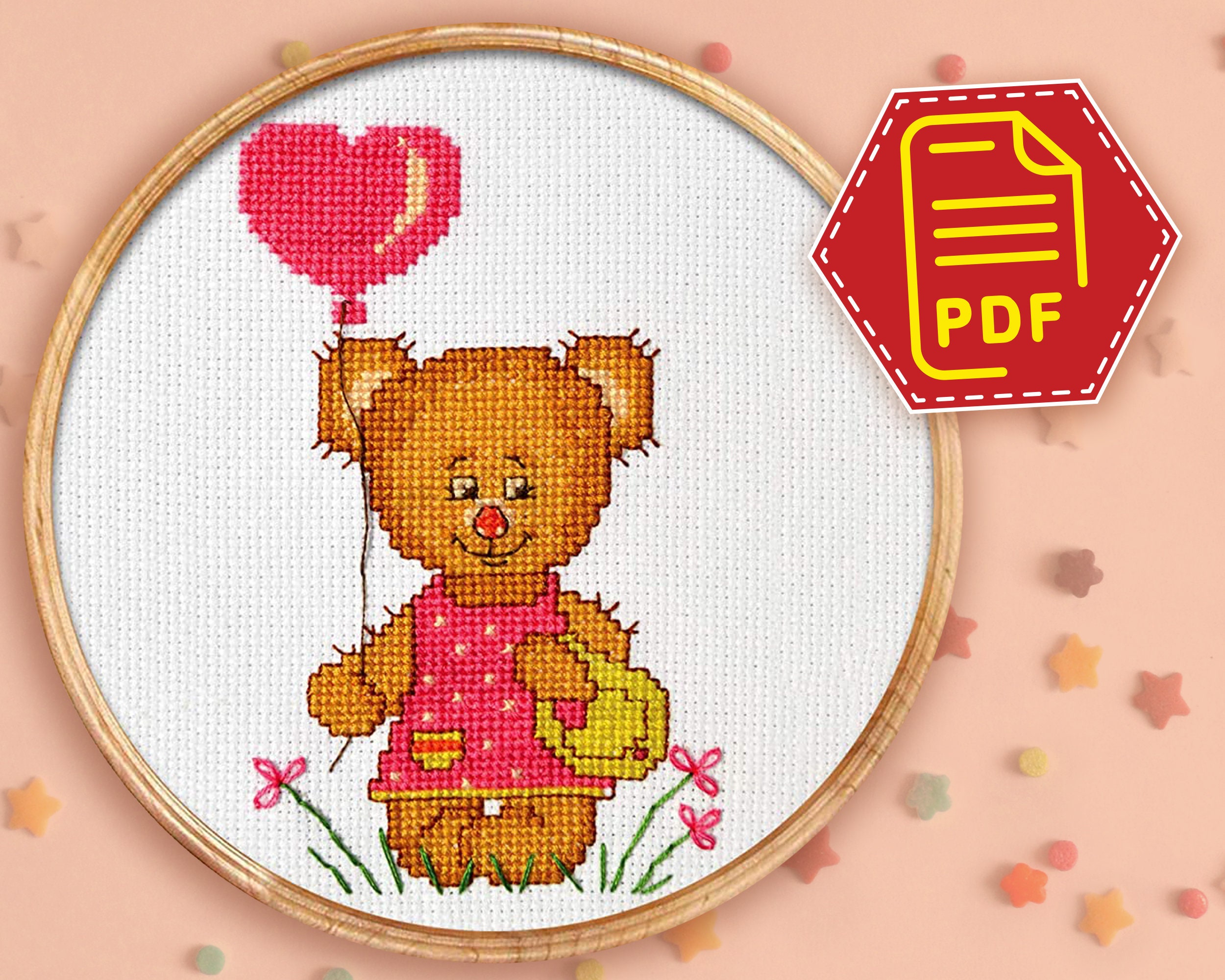 Organo Aplicando Reembolso Animalitos patron punto de cruz oso para niñas Osito patron - Etsy España Organo Aplicando Reembolso Animalitos patron punto de cruz oso para niñas Osito patron - Etsy España
