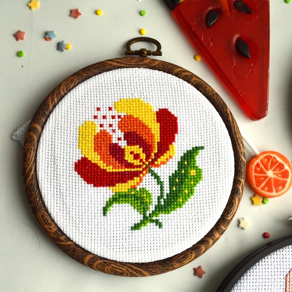 bordados en punto cruz Lindo Descargar en PDF - España