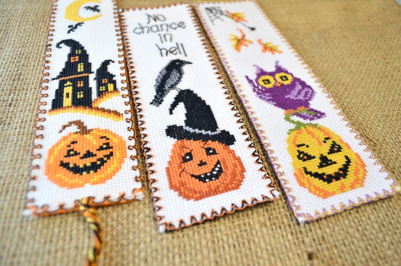 Spooky Halloween Counted Cross Stitch Pattern 'no Chance Etsy