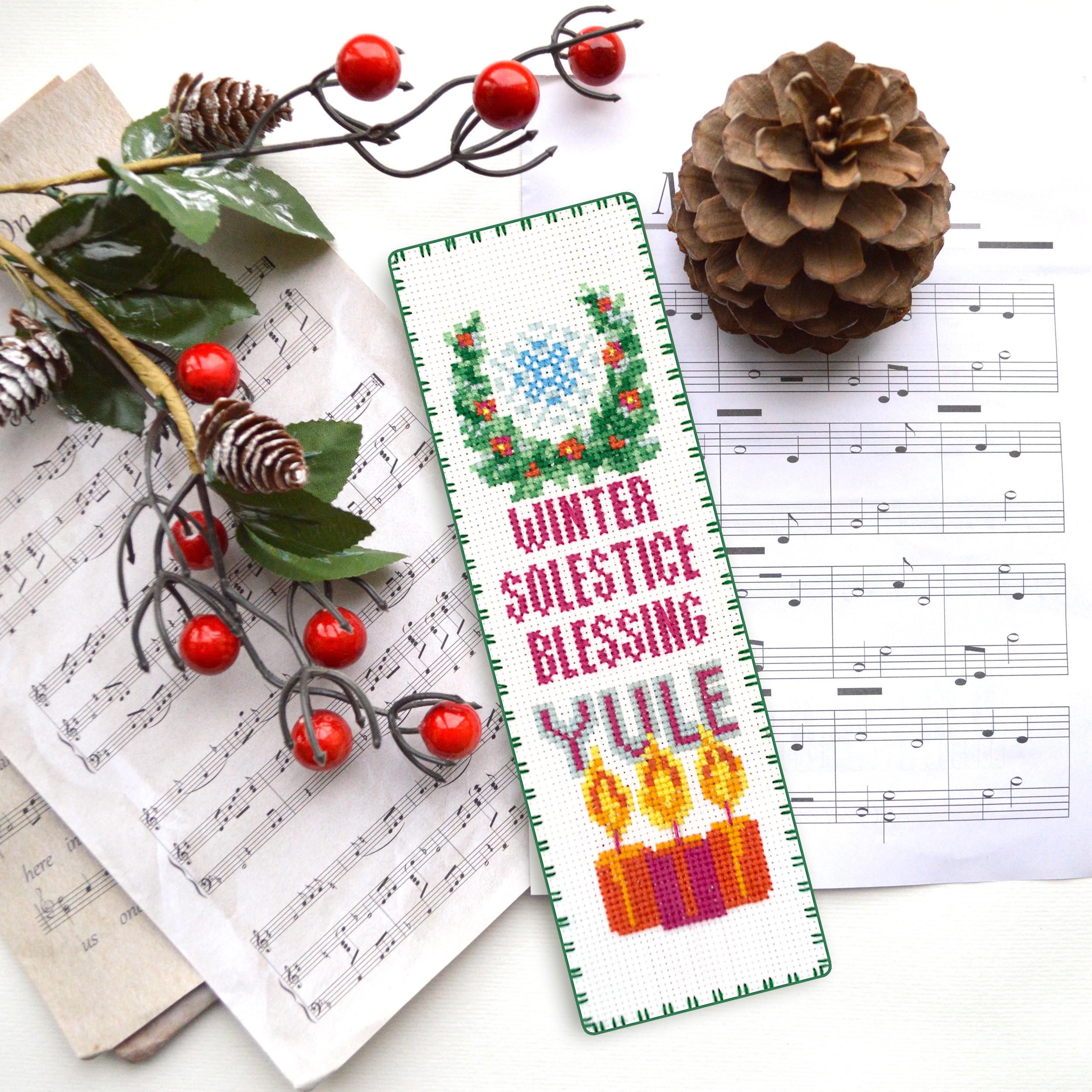 Kit De Marque-pages à Broder - Fleurs - Vervaco