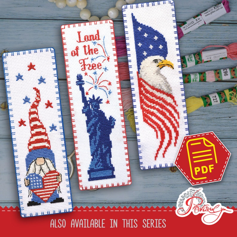 Bald Eagle Cross Stitch Pattern US National Emblem - Etsy