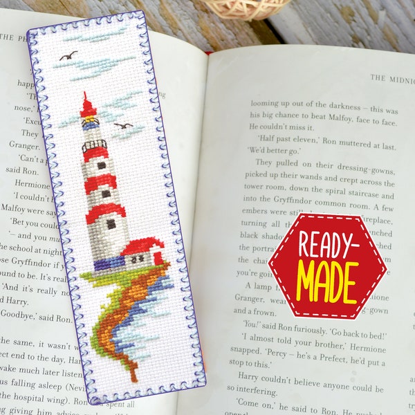 Cross Stitch Lighthouse Books Etsy