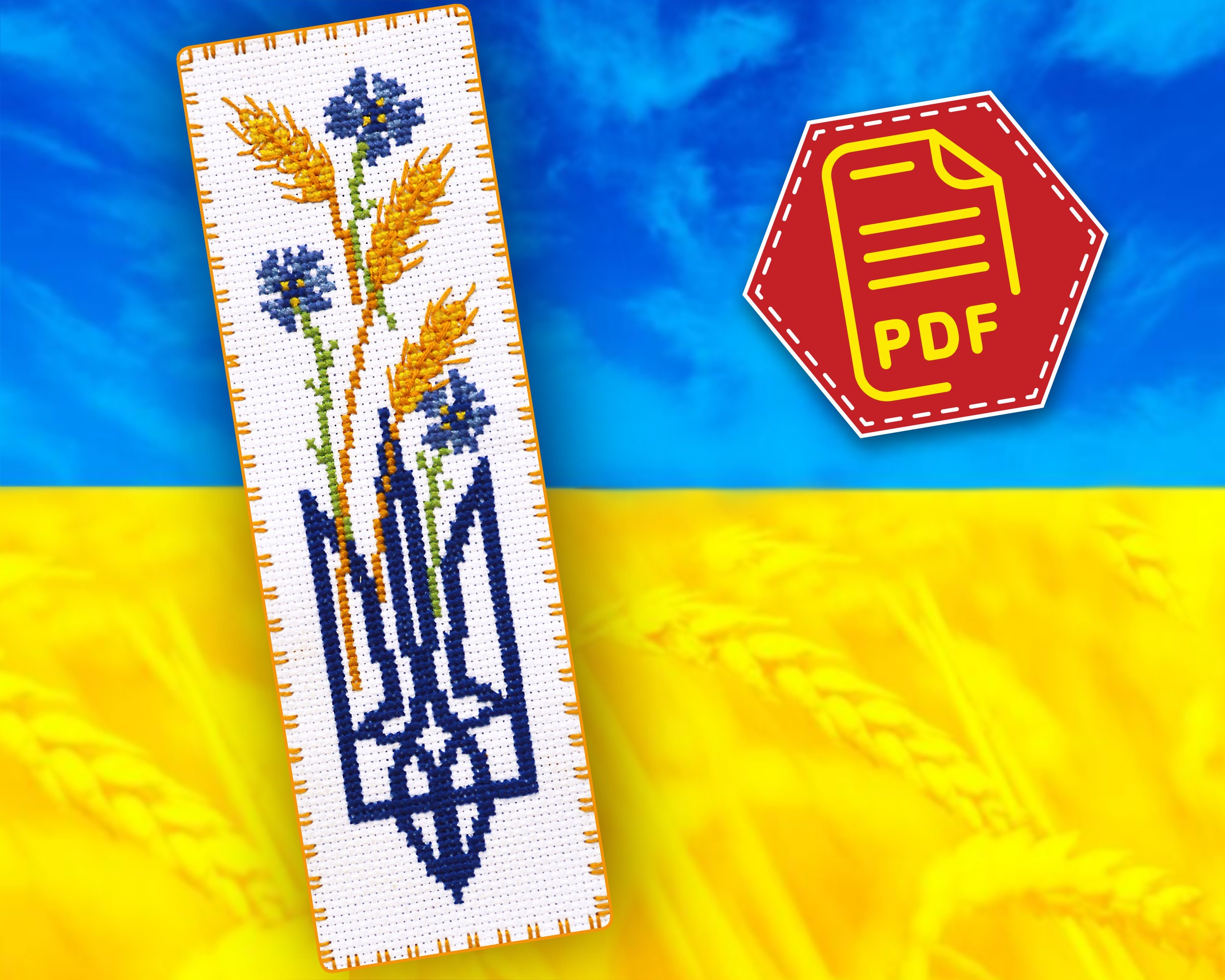 Cross Stitch Pattern 'blooming Ukraine' Ukrainian Etsy