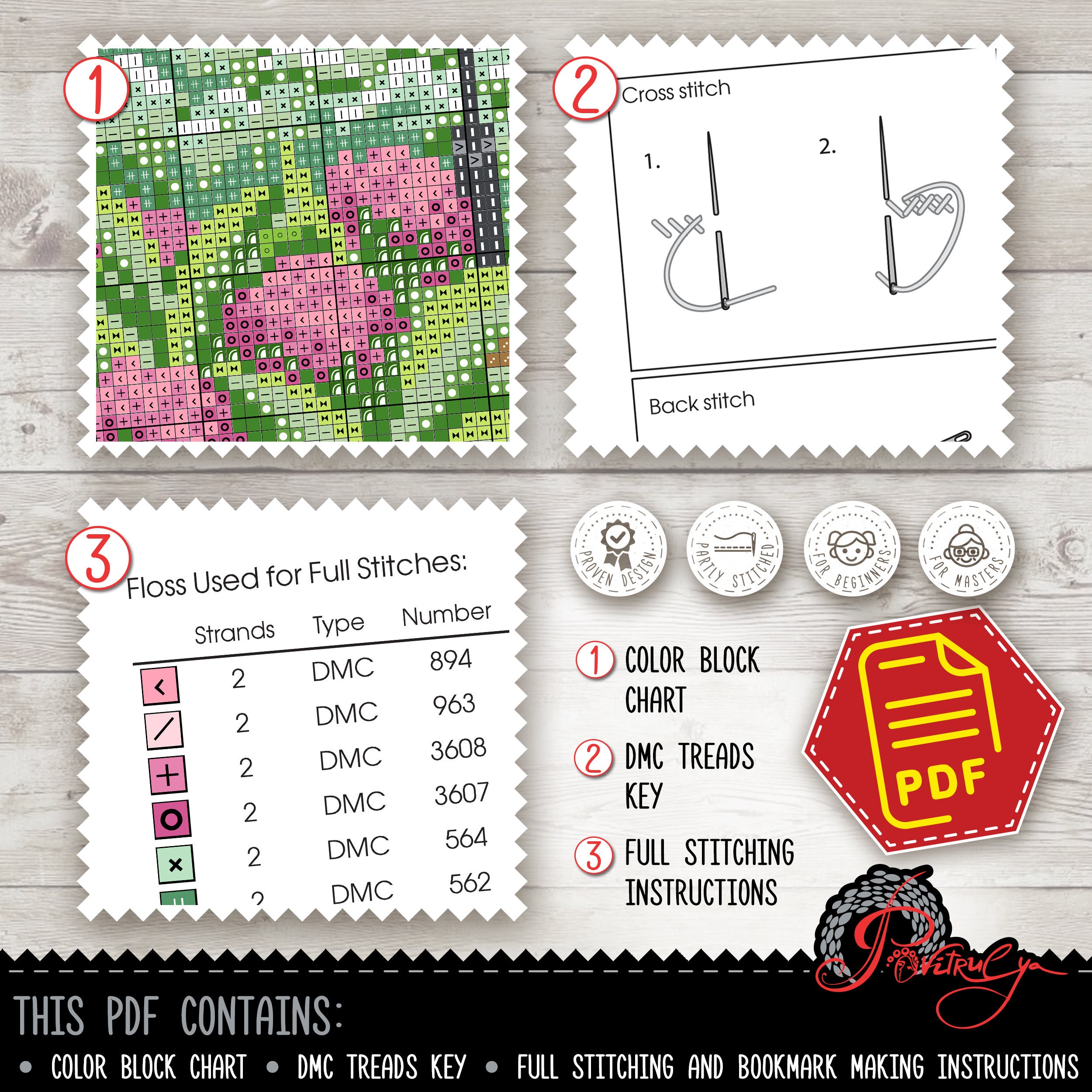 Cherry Tree Blossom Cross Stitch Counted Pattern Spring | Etsy