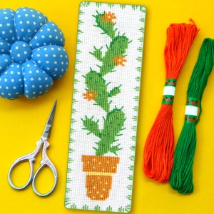 Cactus Cross Stitch Pattern Bookmark Embroidery Design, Download in PDF image 6