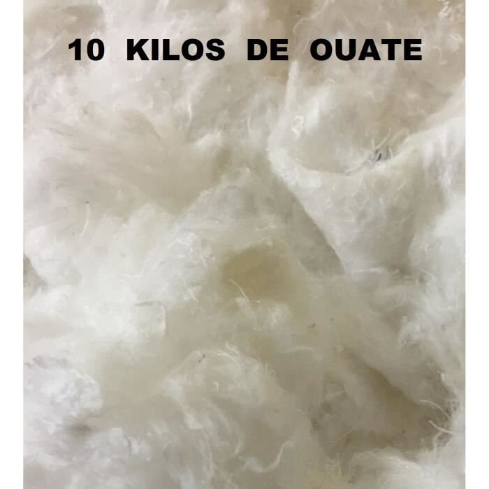 Ouate de Remplissage de Polyester 10 kg idéal rembourrage en tout genre Hygiénique, lavable et facile à sécher Ouate de Remplissage de de Remplissage Polyester 10 kg idéal rembourrage en tout genre Hygiénique, lavable et facile à sécher 429eff