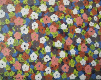 Acrylic Painting- Original- 8" x 10" - Paddock Flowers