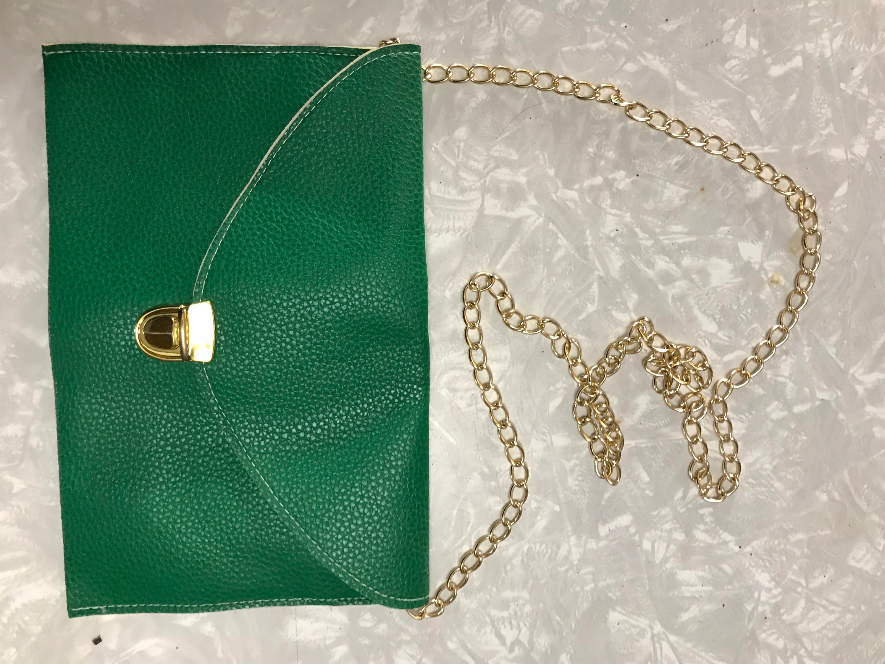 Bright Green Leather Cross Body Purse Etsy UK