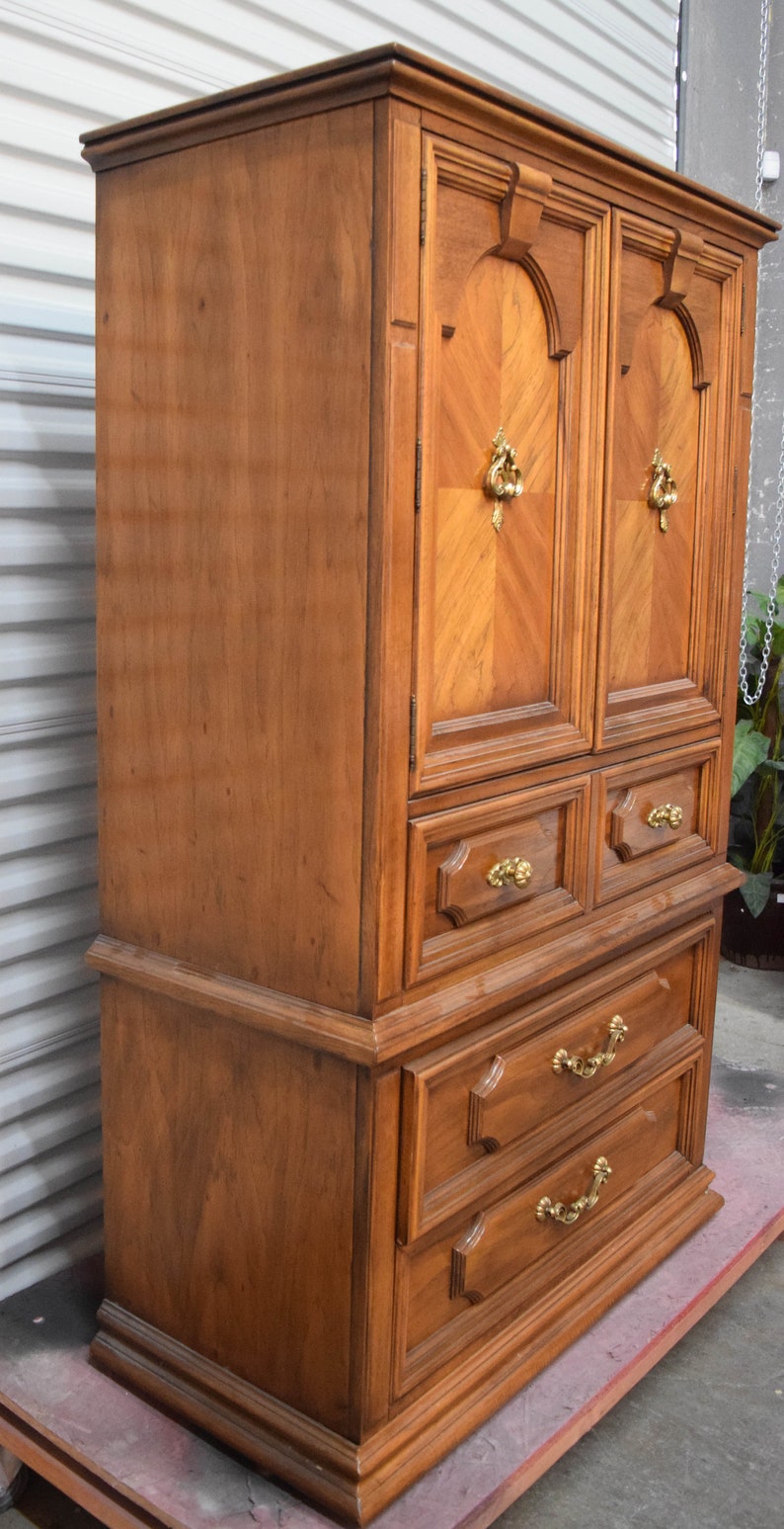 It Has Some Scratches Sold As Is Antique Tall Dresser Original