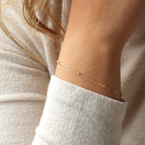 Dainty Chain Bracelet, Delicate Bracelets for Women