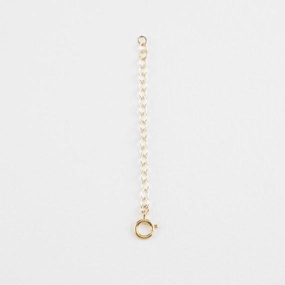 Chain Extender // Removable extender, necklace lengthener, gold chain  extender, gold extender chain, extender rose gold