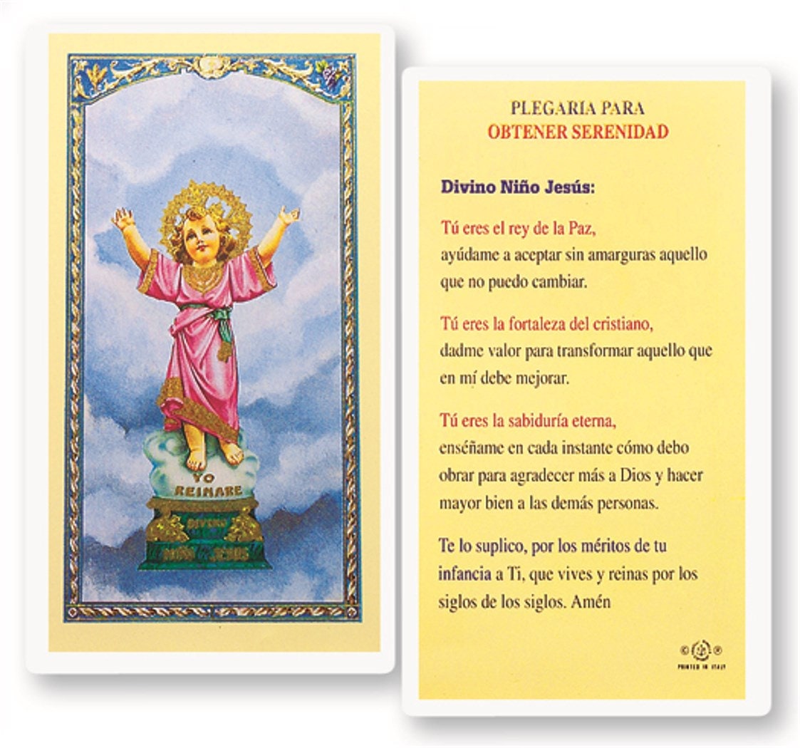 Divino nino prayer in spanish