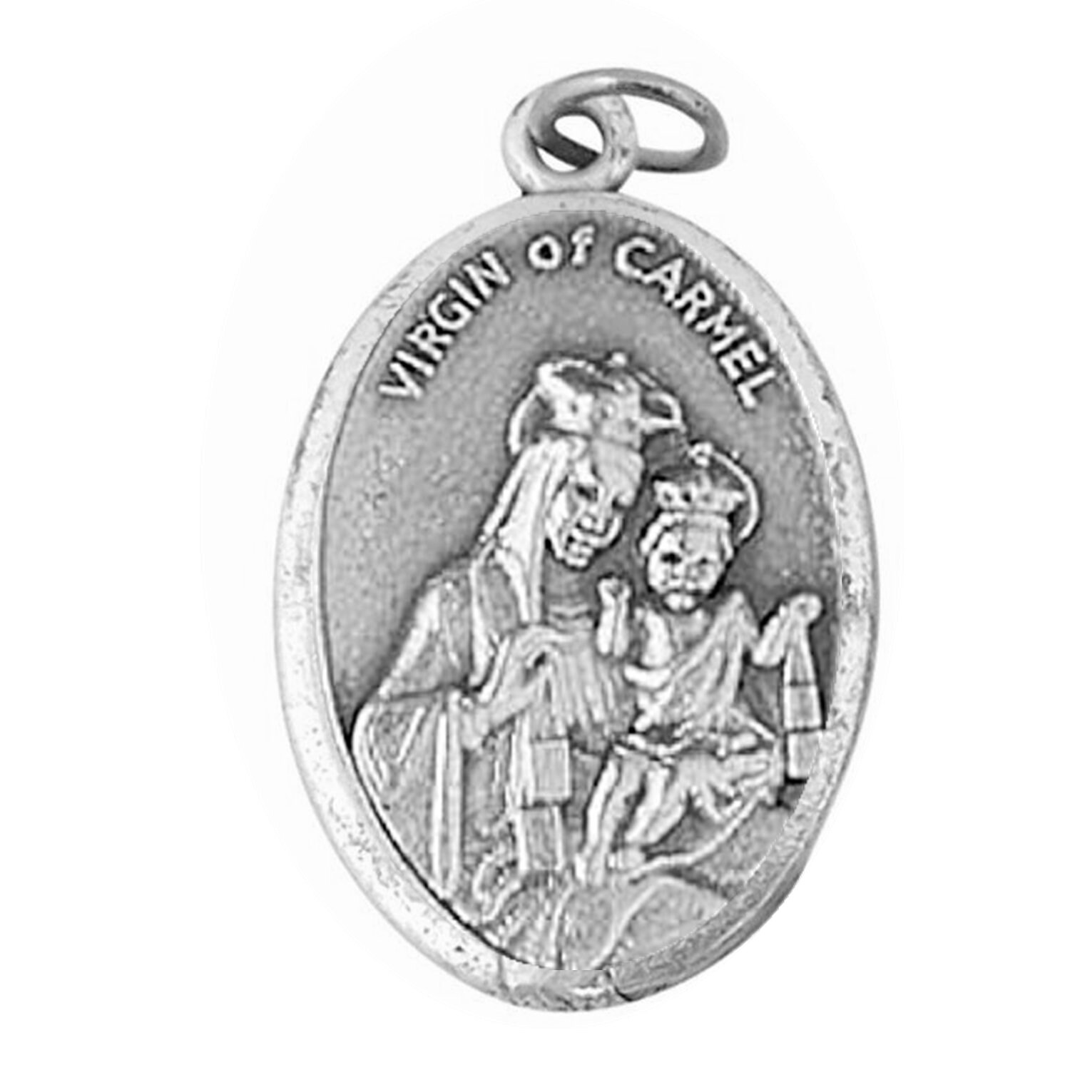 Our Lady of Mount Carmel Virgen del Carmen Set Of 5 Medals Medal Silver