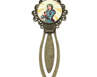 Saint Joan of Arc Beautiful Bible Notebook Book Marker or just to keep in your purse