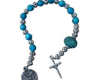 Marines Military Chaplet in Honor of The Men and Women Serving Includes a Blessed Prayer Card