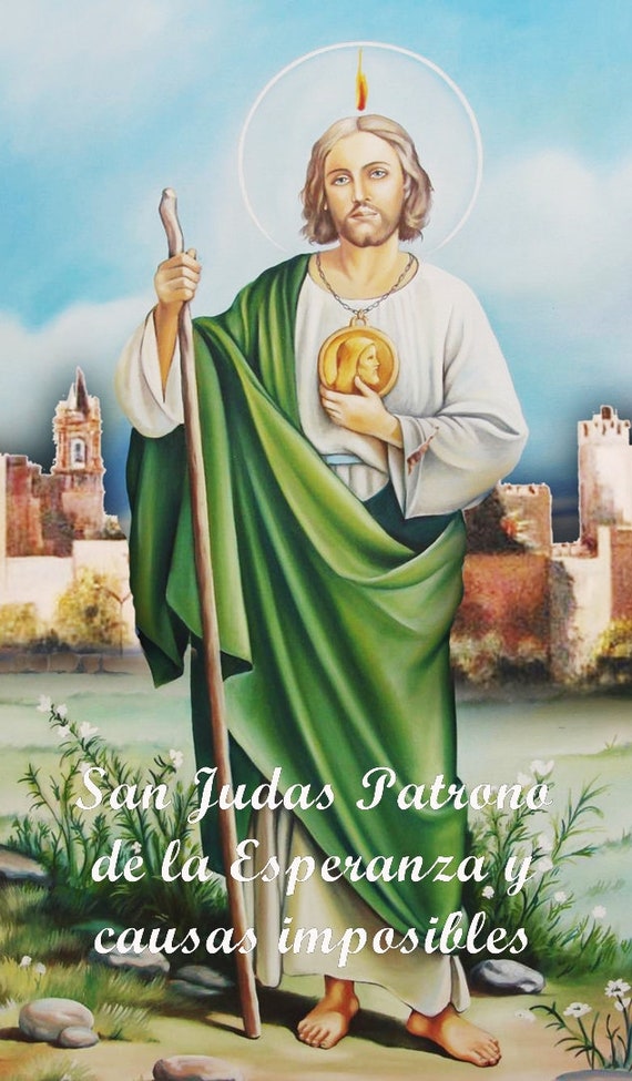 St San Judas Tadeo Patron De Lo Imposible Tarjeta De HC-247SP