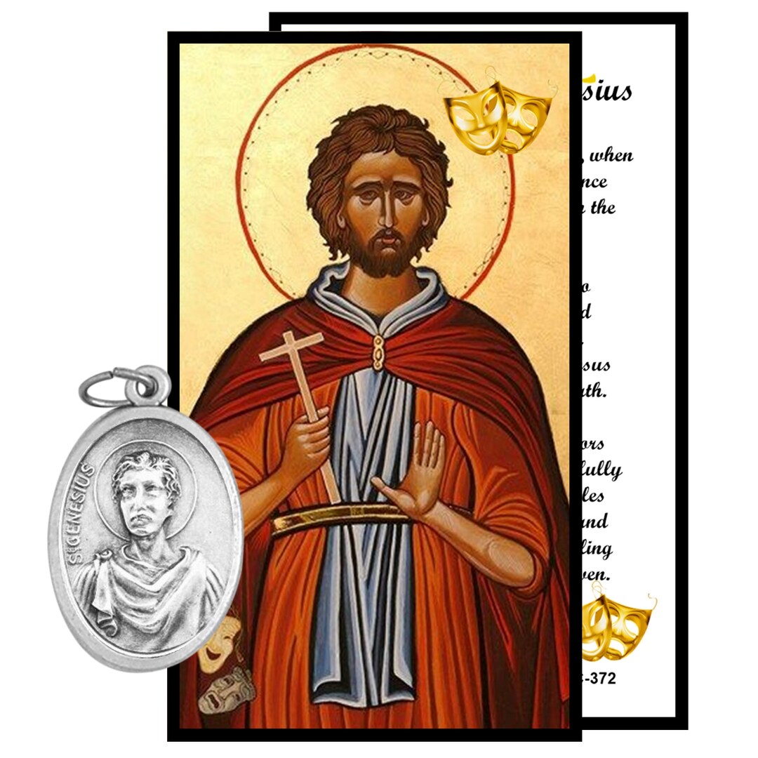 Saint Genesius Patron of Actors Comedians Dancers Performers and Clowns