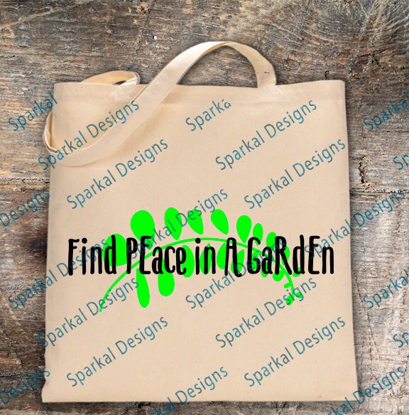 Whimsical Garden Svg Stencils Garden Quotes Gardening Decor Etsy