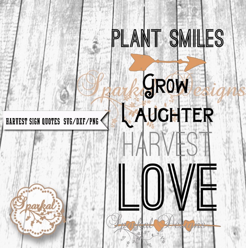 harvest quote svg cutting file wall decal svg dxf png wood | etsy