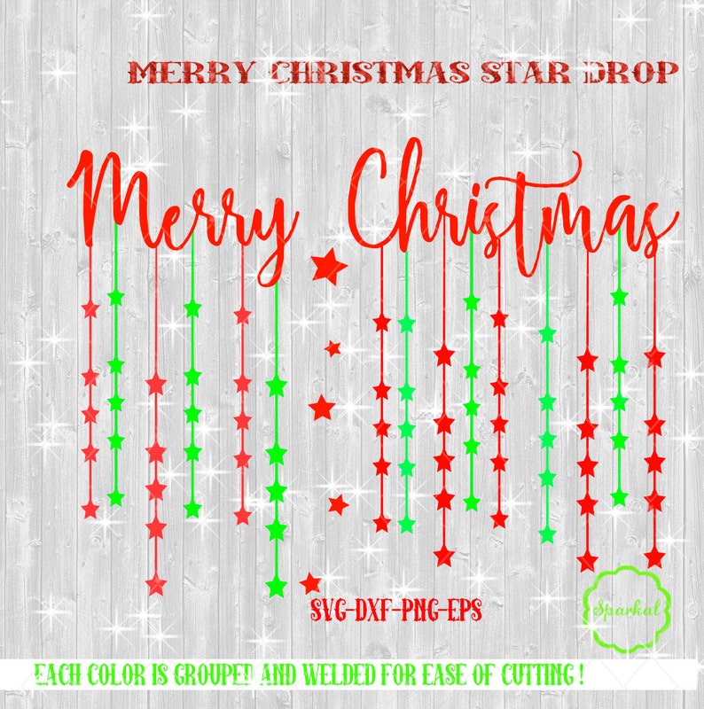 Download Free Christmas Svg File String Lights Merry Christmas Vector Etsy SVG DXF Cut File