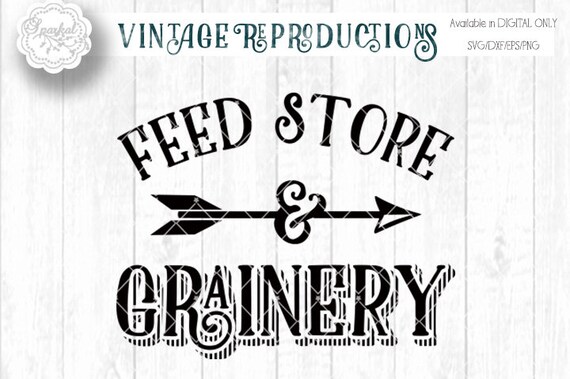 Download Vintage Farmhouse Advertising Reproduction Sign Stencil Etsy 3D SVG Files Ideas | SVG, Paper Crafts, SVG File
