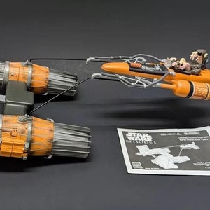 STAR WARS Sebulba&#39;s Pod Racer Droid Toy Episode 1 Phantom Menace Hasbro 1999 Vintage Collectible