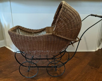 antique baby doll buggy