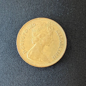 1980 "New Pence" 2p Coin: Rare First Edition Collectible