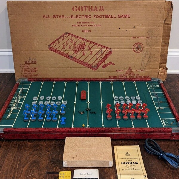 Electric Football Etsy