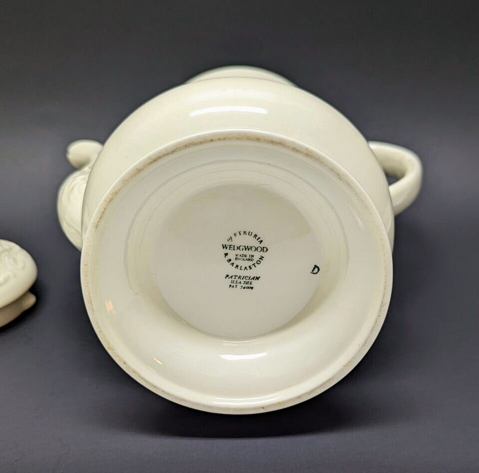 Wedgwood Etruria and Barlaston Patrician Teapot & Lid White Etsy
