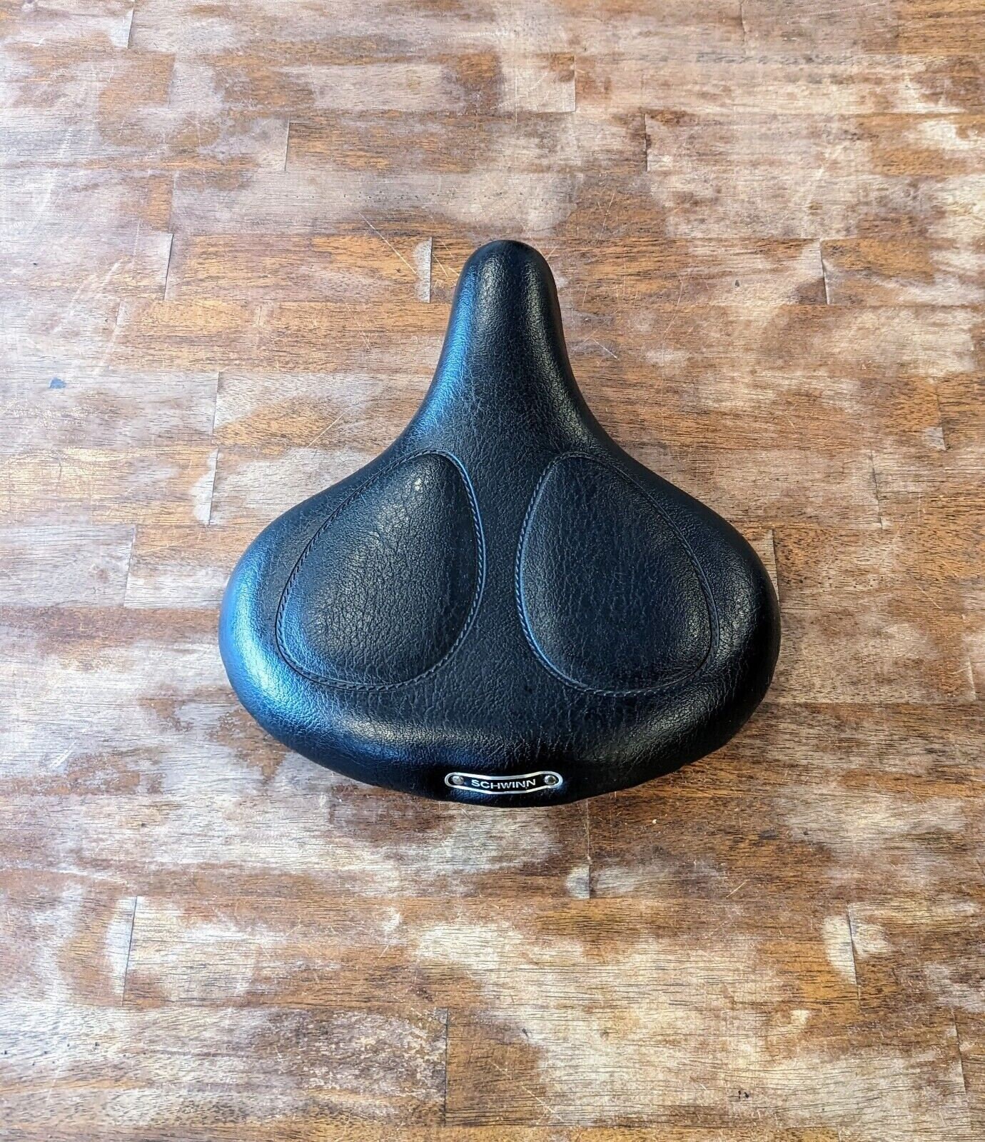 Vintage SCHWINN Airdyne Exercise Bike Extra Wide Seat Saddle
