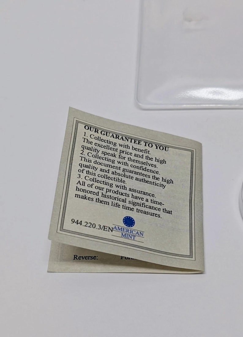 Speeches of DONALD TRUMP Commemorative Silver Coin Collection American Mint COA immagine 7