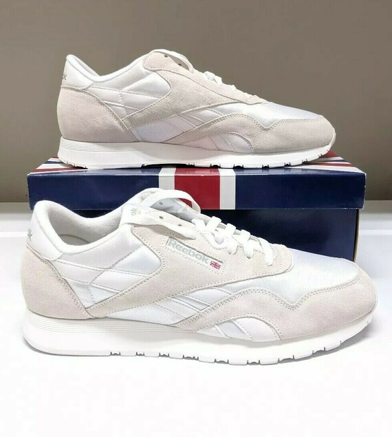 reebok classic nylon mens grey