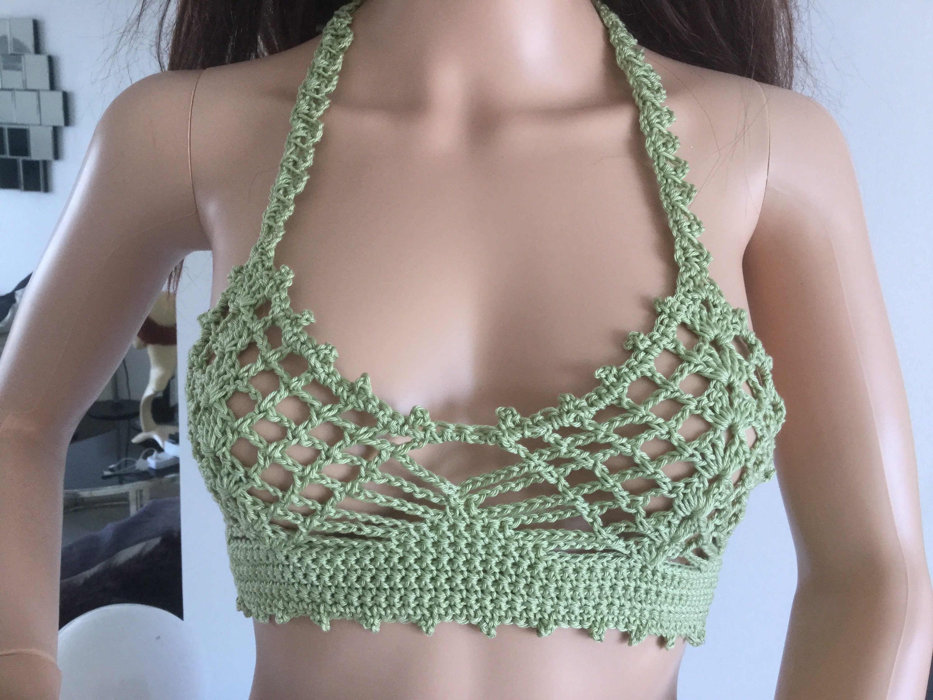 cotton bikini top