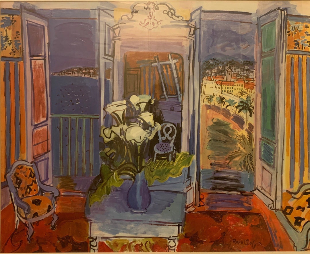 Beautiful Raoul Dufy Print - Etsy Israel