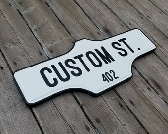 Toronto Street Sign (life size 23.5 x 9.5 inches)- Custom Order