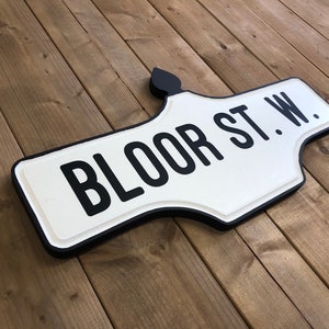 Toronto Street Sign life size 23.5 x 12.25 inches Custom Order image 3