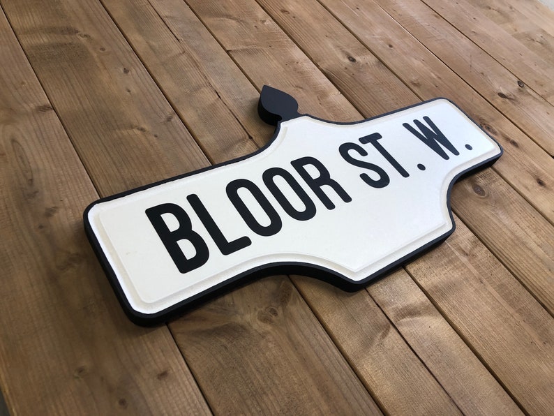 Toronto Street Sign life size 23.5 x 12.25 inches Custom Order image 3