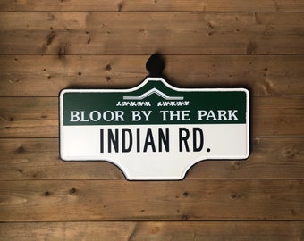 Bloor By The Park - Toronto Street Sign