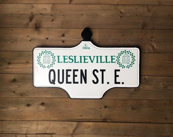 Leslieville - Toronto Street Sign